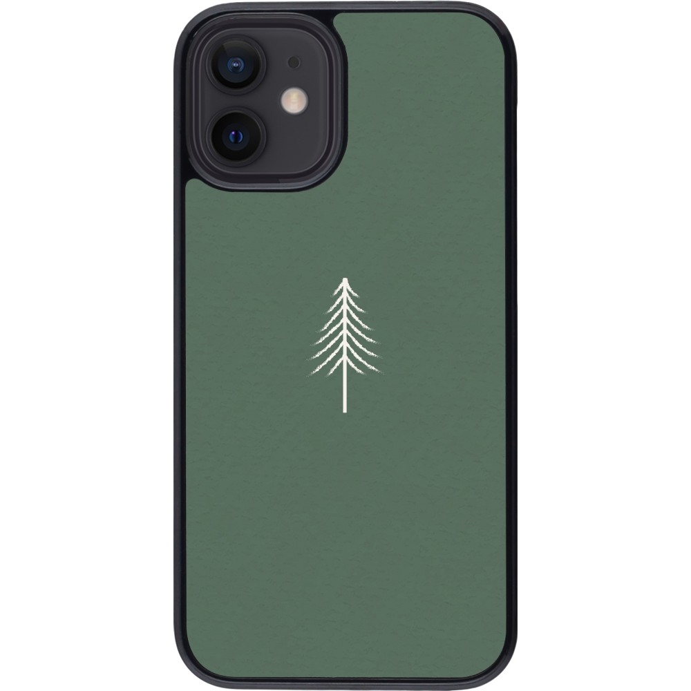 iPhone 12 mini Case Hülle - Christmas 22 minimalist tree