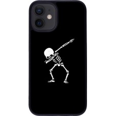 Hülle iPhone 12 mini - Silikon schwarz Halloween 19 09