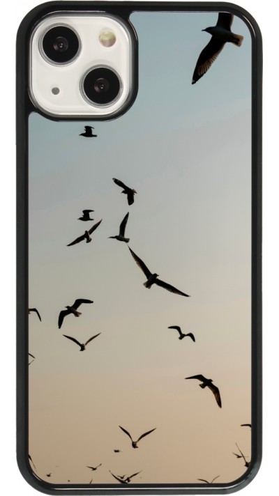 iPhone 13 Case Hülle - Autumn 22 flying birds shadow