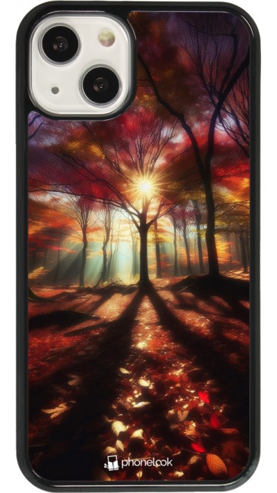 iPhone 13 Case Hülle - Herbstlicher goldener Glanz