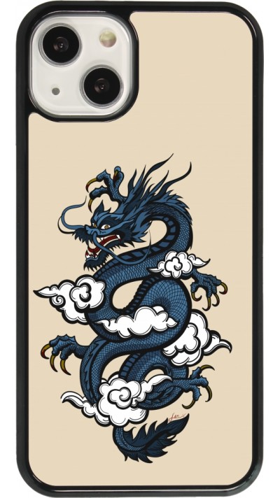 iPhone 13 Case Hülle - Blue Dragon Tattoo