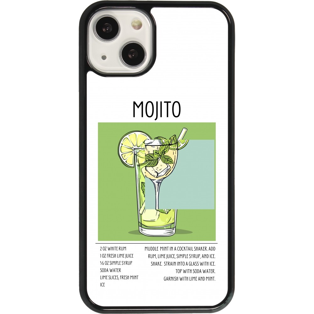 iPhone 13 Case Hülle - Cocktail Rezept Mojito