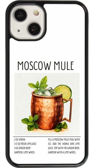 iPhone 13 Case Hülle - Cocktail Rezept Moscow Mule