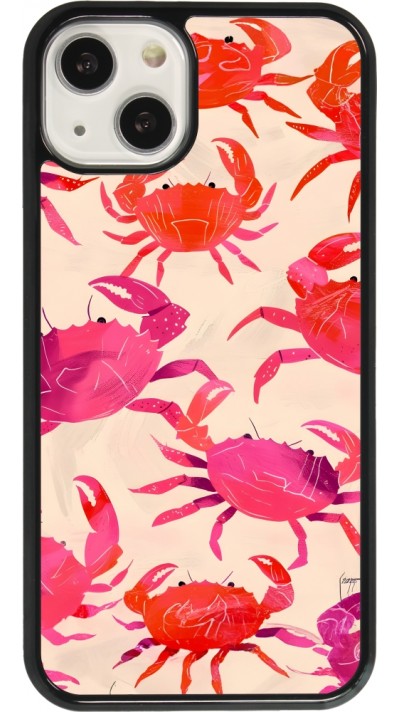 Coque iPhone 13 - Crabs Paint