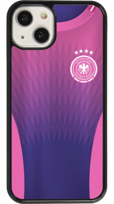Coque iPhone 13 - Maillot de football Allemagne Extérieur personnalisable