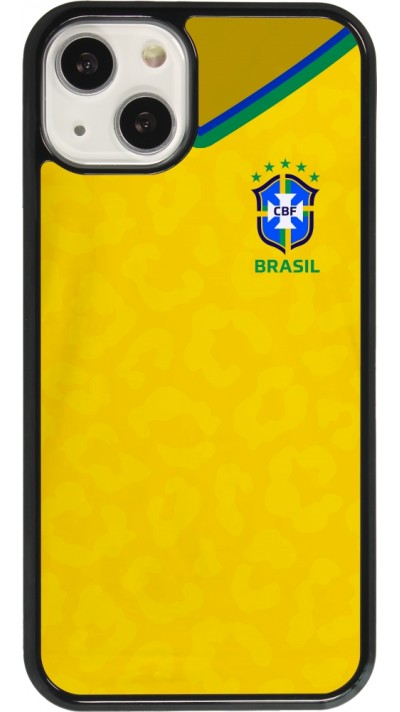 iPhone 13 Case Hülle - Brasilien 2022 personalisierbares Fußballtrikot