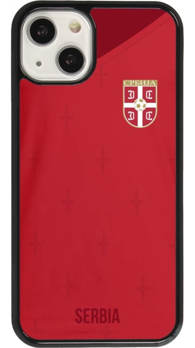 iPhone 13 Case Hülle - Serbien 2022 personalisierbares Fussballtrikot