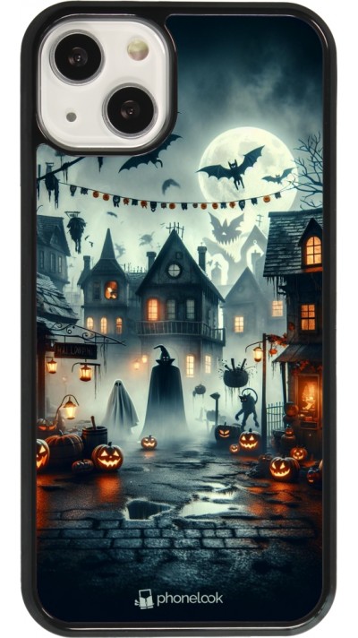 iPhone 13 Case Hülle - Halloween Spukstadt