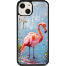 iPhone 13 Case Hülle - Paint Flamingo