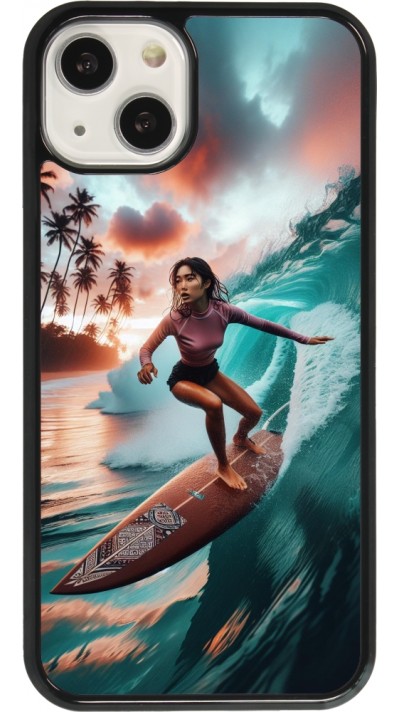 iPhone 13 Case Hülle - Surferin aus Bali