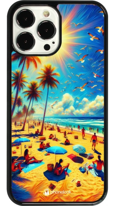 iPhone 13 Pro Max Case Hülle - Sommer Paradies Farbe