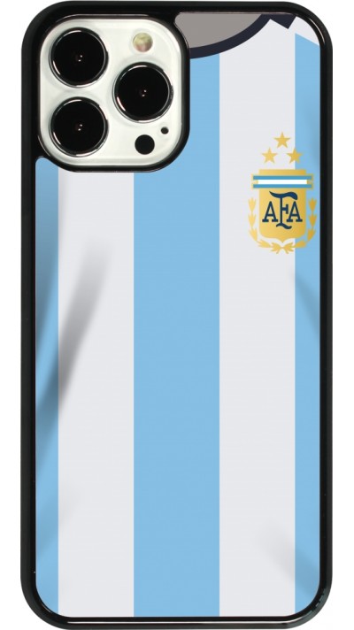 iPhone 13 Pro Max Case Hülle - Argentinien 2022 personalisierbares Fussballtrikot