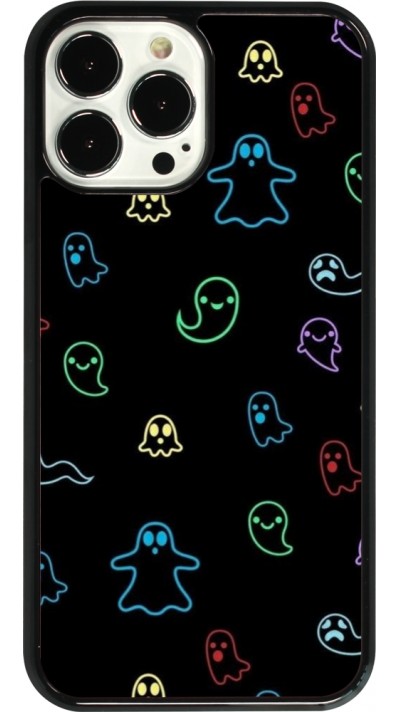 iPhone 13 Pro Max Case Hülle - Halloween 2024 colorful ghosts