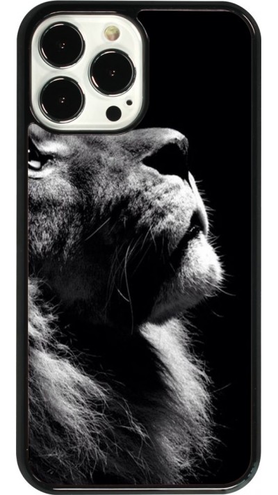 iPhone 13 Pro Max Case Hülle - Lion looking up