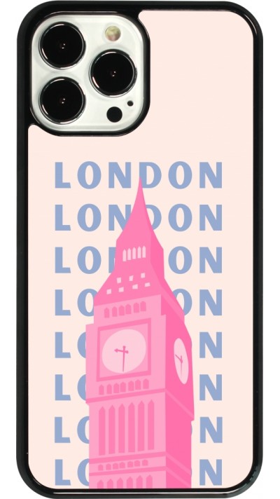 iPhone 13 Pro Max Case Hülle - London Pink Print