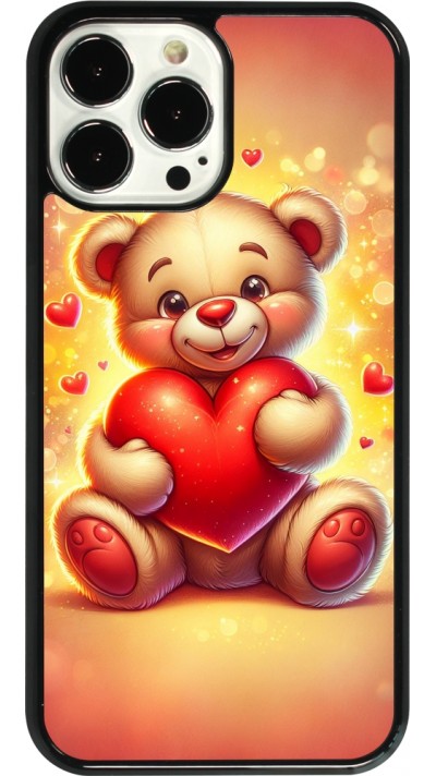 iPhone 13 Pro Max Case Hülle - Valentin 2024 Teddy Liebe