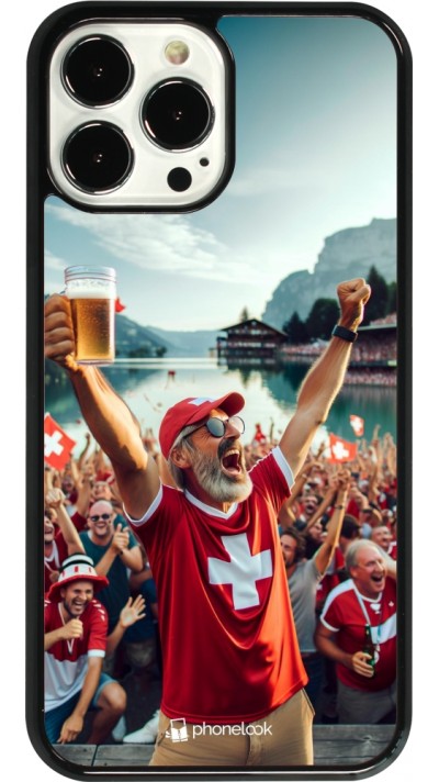 iPhone 13 Pro Max Case Hülle - Schweizer Sieg Fanzone Euro 2024