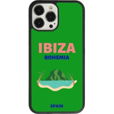 iPhone 13 Pro Max Case Hülle - Silikon schwarz Pop Summer Destination Ibiza