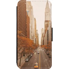 iPhone 13 Pro Max Case Hülle - Wallet schwarz Autumn 2024 New York city