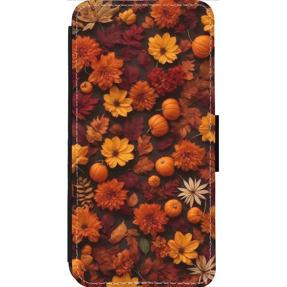 iPhone 13 Pro Max Case Hülle - Wallet schwarz Autumn 2024 potpourri