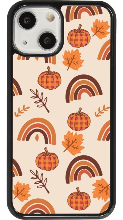 iPhone 13 mini Case Hülle - Autumn 2024 rainbow