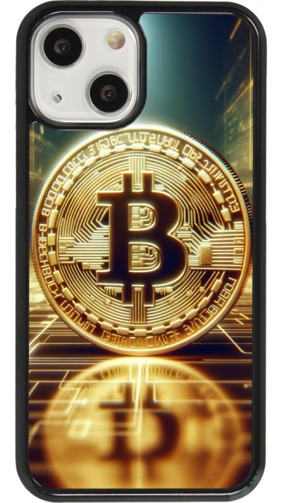 iPhone 13 mini Case Hülle - Bitcoin Stehen