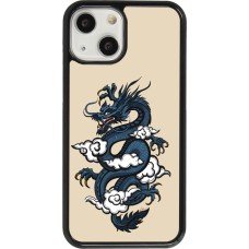 iPhone 13 mini Case Hülle - Blue Dragon Tattoo