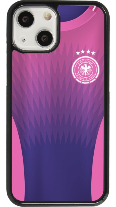 Coque iPhone 13 mini - Maillot de football Allemagne Extérieur personnalisable