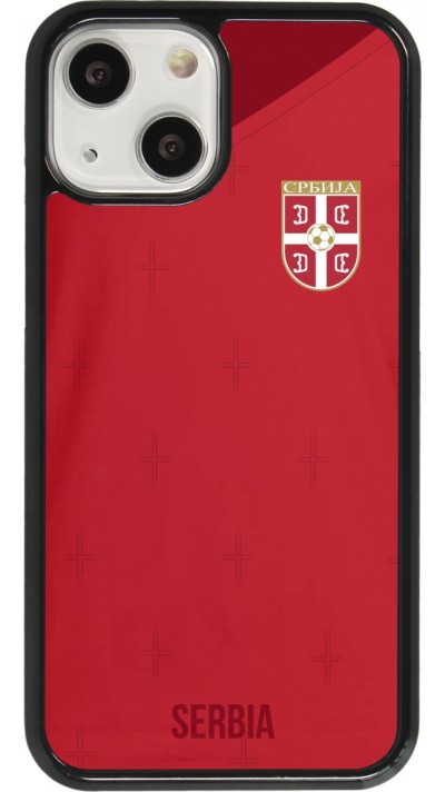 iPhone 13 mini Case Hülle - Serbien 2022 personalisierbares Fussballtrikot