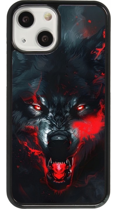 iPhone 13 mini Case Hülle - Halloween 2024 mad werewolf