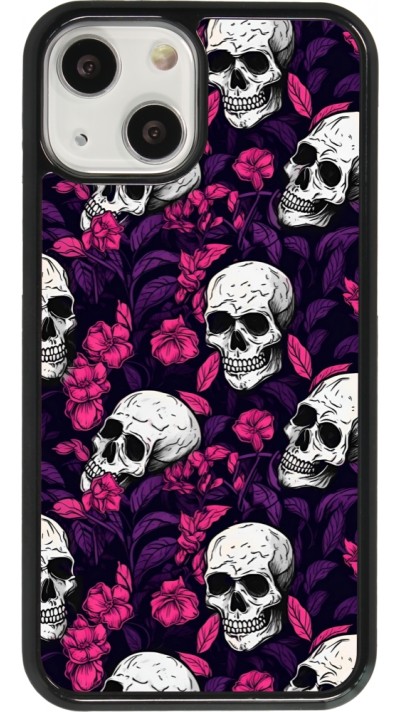 iPhone 13 mini Case Hülle - Halloween 2024 romantic skulls