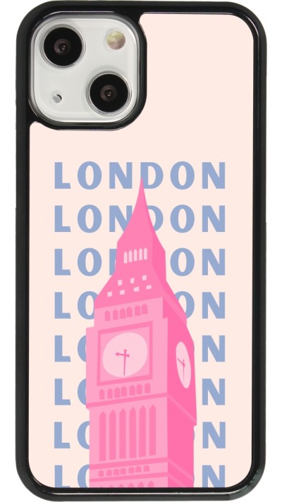 iPhone 13 mini Case Hülle - London Pink Print