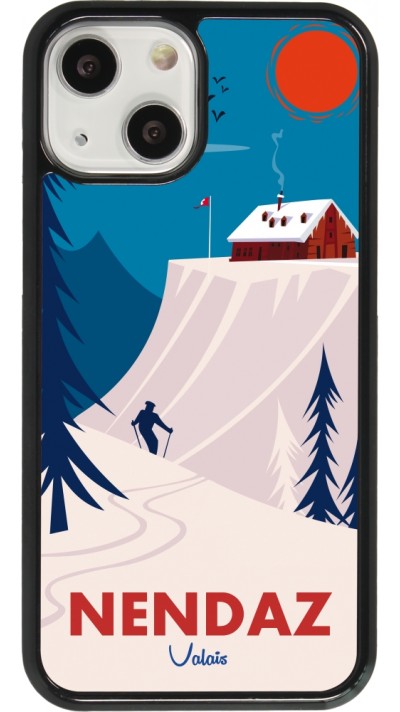 Coque iPhone 13 mini - Nendaz Cabane Ski