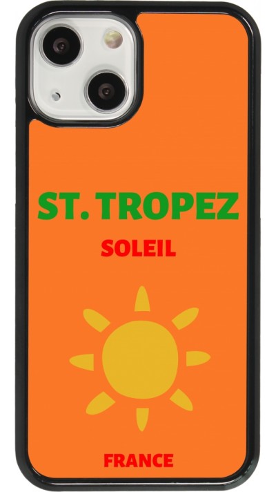 iPhone 13 mini Case Hülle - Pop Summer Destination St-Tropez