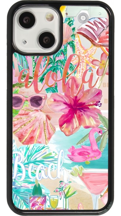 iPhone 13 mini Case Hülle - Preppy Collage Aloha