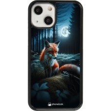 iPhone 13 mini Case Hülle - Fuchs Mond Wald