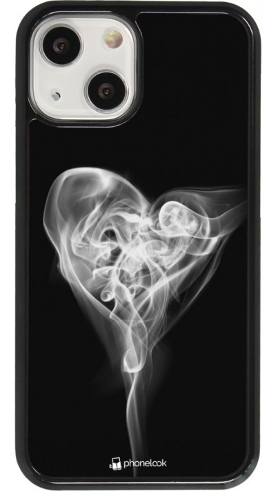 Hülle iPhone 13 mini - Valentine 2022 Black Smoke