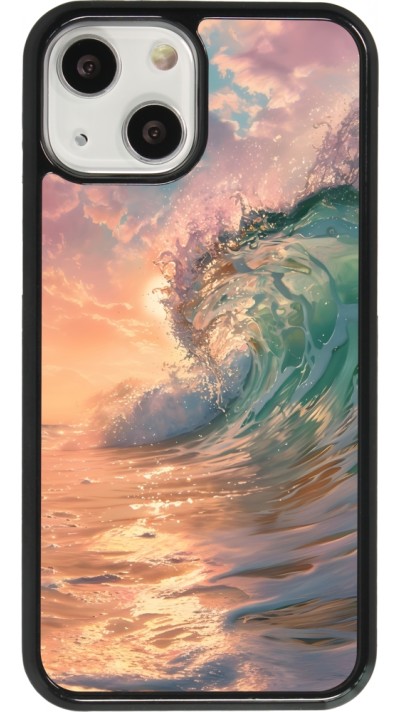 Coque iPhone 13 mini - Wave Sunset