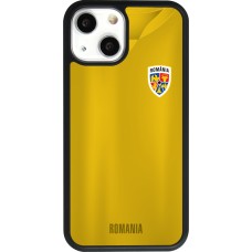 iPhone 13 mini Case Hülle - Silikon schwarz Fussballtrikot Rumänien