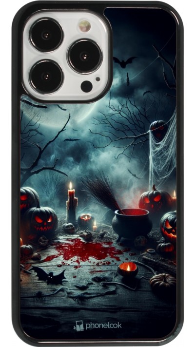 iPhone 13 Pro Case Hülle - Halloween 2024 Dunkler Mond