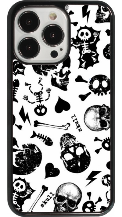 iPhone 13 Pro Case Hülle - Halloween 2024 skeleton mix