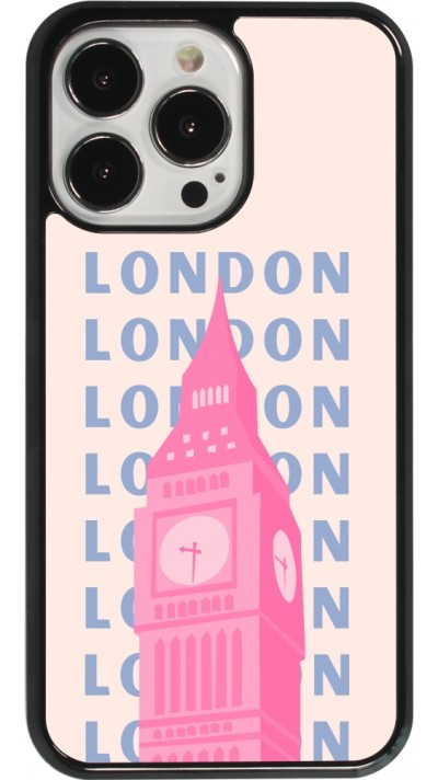 iPhone 13 Pro Case Hülle - London Pink Print