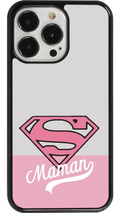 iPhone 13 Pro Case Hülle - Mom 2024 Super hero maman