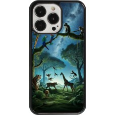 iPhone 13 Pro Case Hülle - Paradies der exotischen Tiere