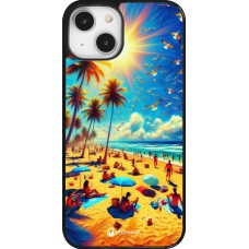 iPhone 14 Case Hülle - Sommer Paradies Farbe