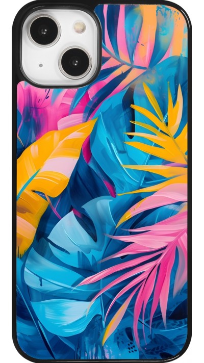 Coque iPhone 14 - Palms Blue