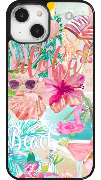 iPhone 14 Case Hülle - Preppy Collage Aloha