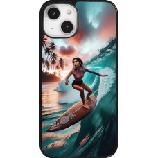 iPhone 14 Case Hülle - Surferin aus Bali