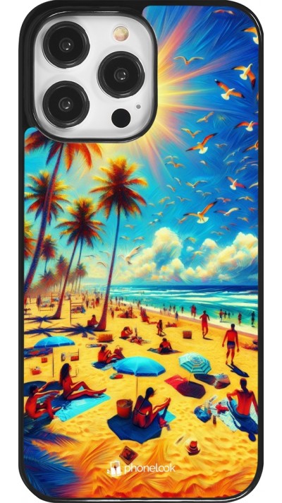 iPhone 14 Pro Max Case Hülle - Sommer Paradies Farbe