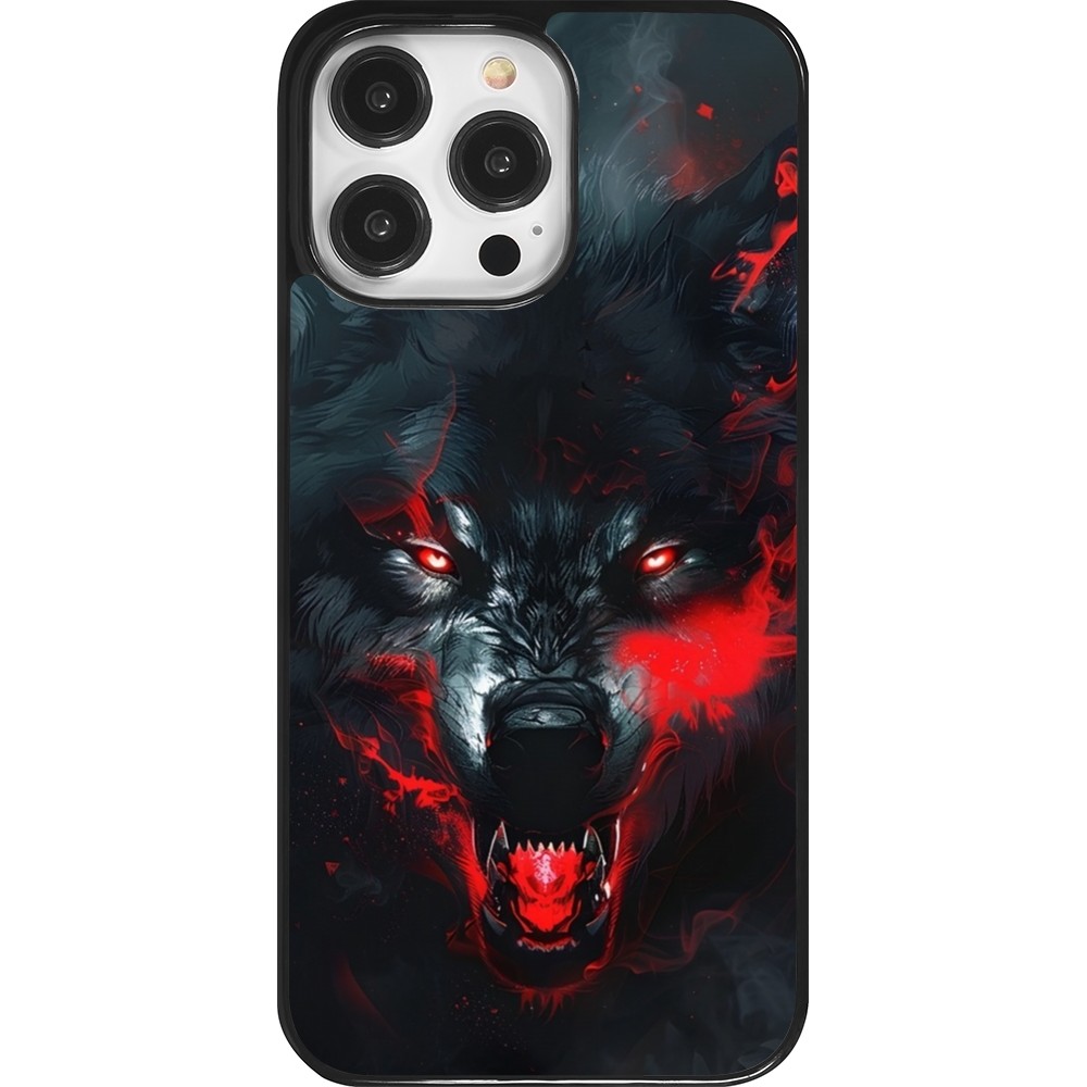 iPhone 14 Pro Max Case Hülle - Halloween 2024 mad werewolf